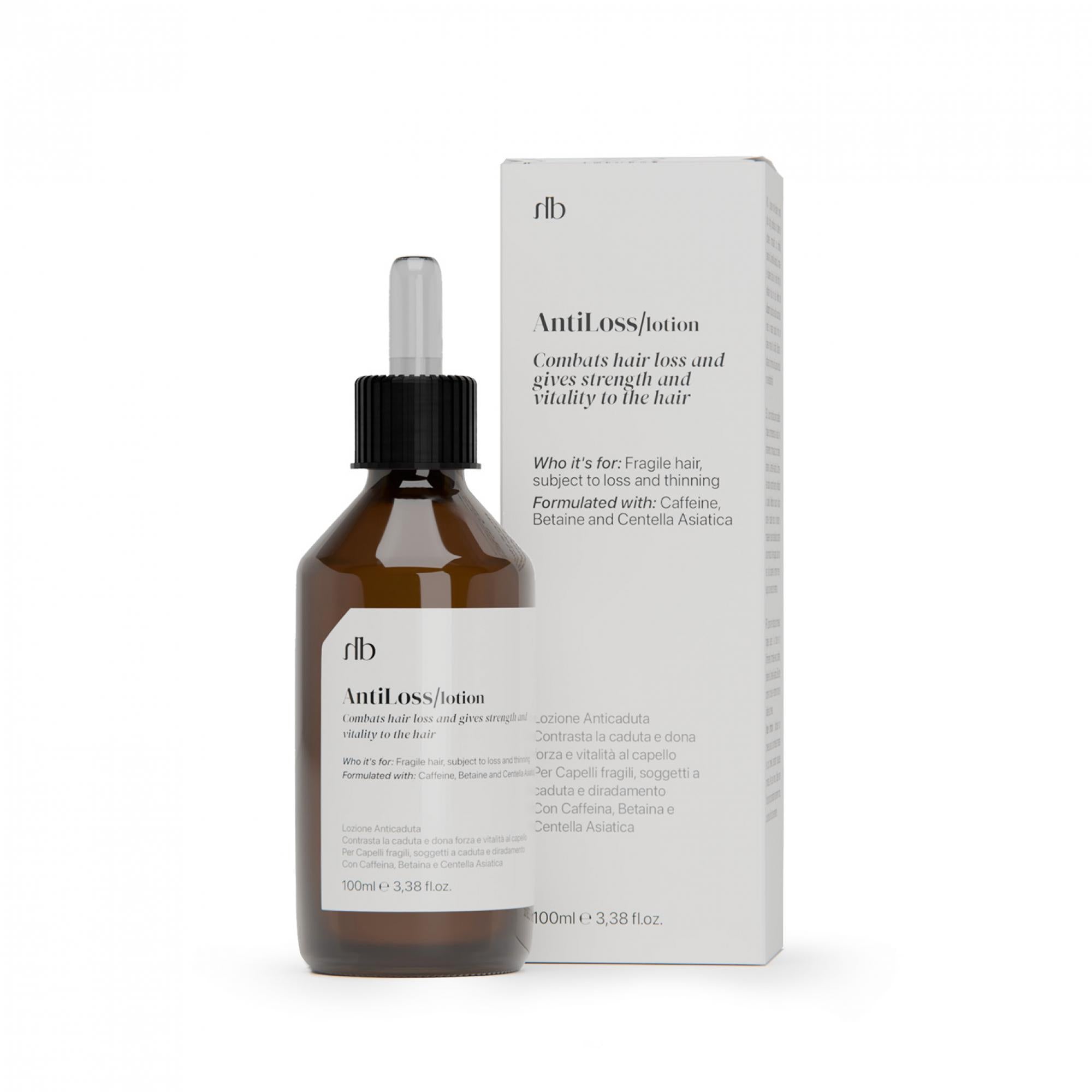 Lotion Antichute Avec Caféine, Bétaïne et Centella Asiatica - 100ml